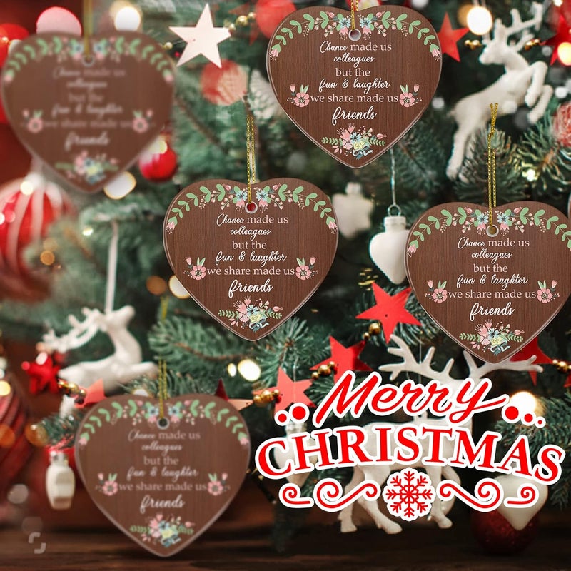 Jocidea Friend Gifts for Women, Christmas Ornaments for Friend Gift for Your Friend Thinking of You Gifts for Best Friend Friendship Gifts for Women Bridesmaid Proposal Gifts Friend - Image 2